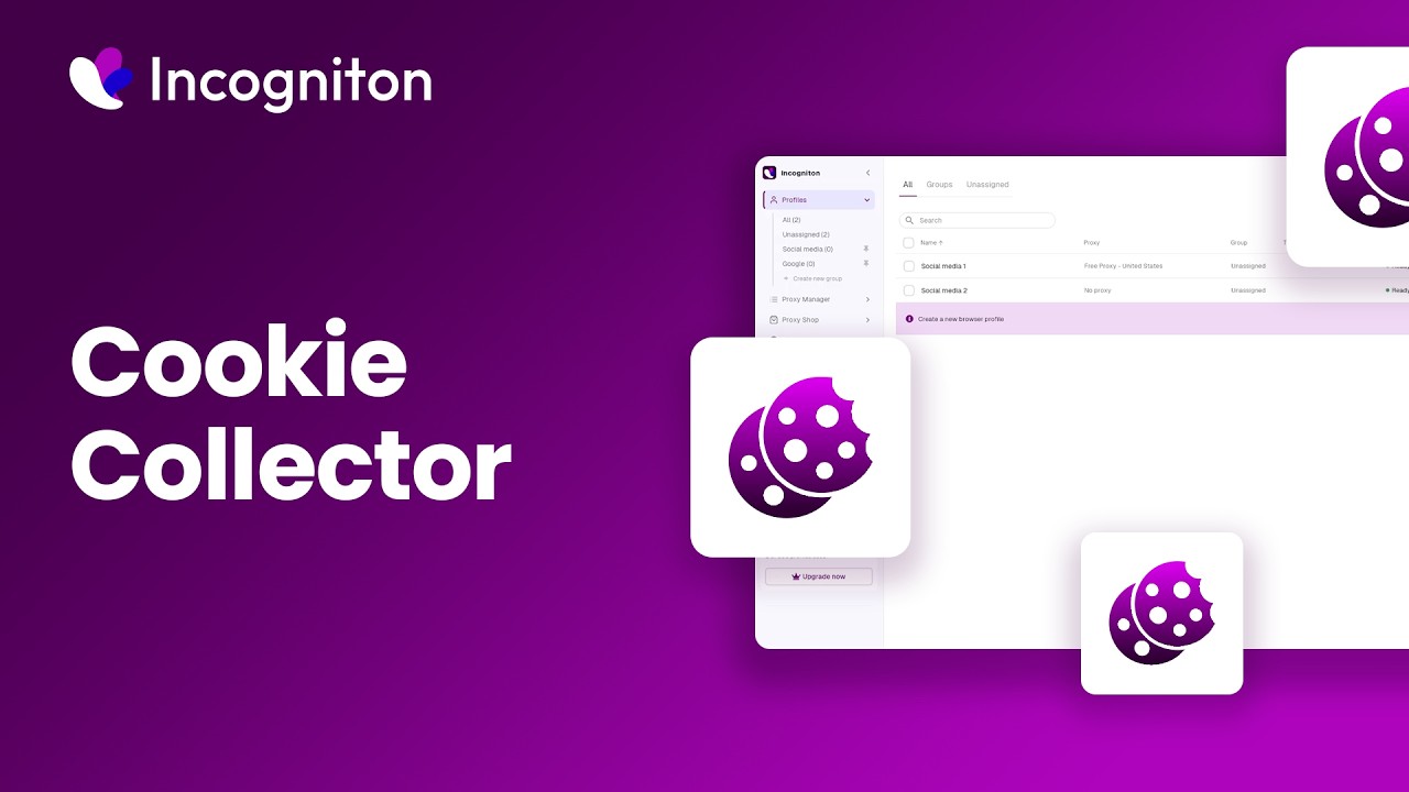 How to Use the Cookie Collector in Incogniton