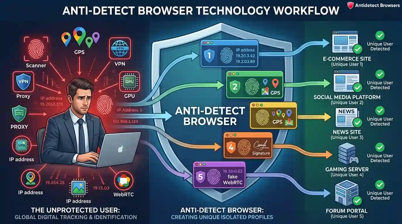 Anti-Detect Browser Work