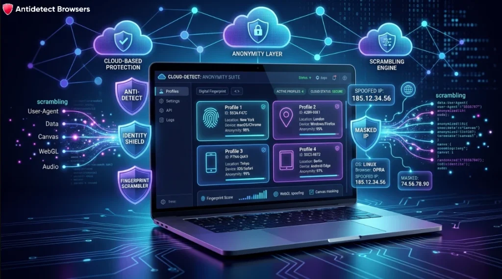 9 Best Cloud-Based Anti-Detect Browsers for 2026 Compared 2 Cloud Based Antidetect Browser illustration