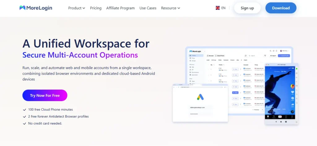MoreLogin