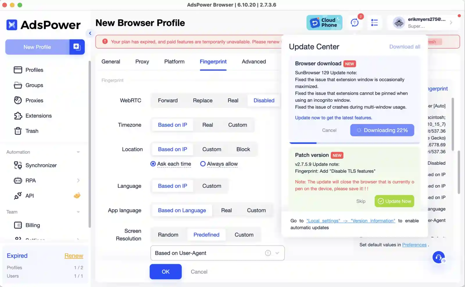Multilogin vs AdsPower: Antidetect Browser Comparison (2026) 6 AdsPower Browser Fingerprint Protection