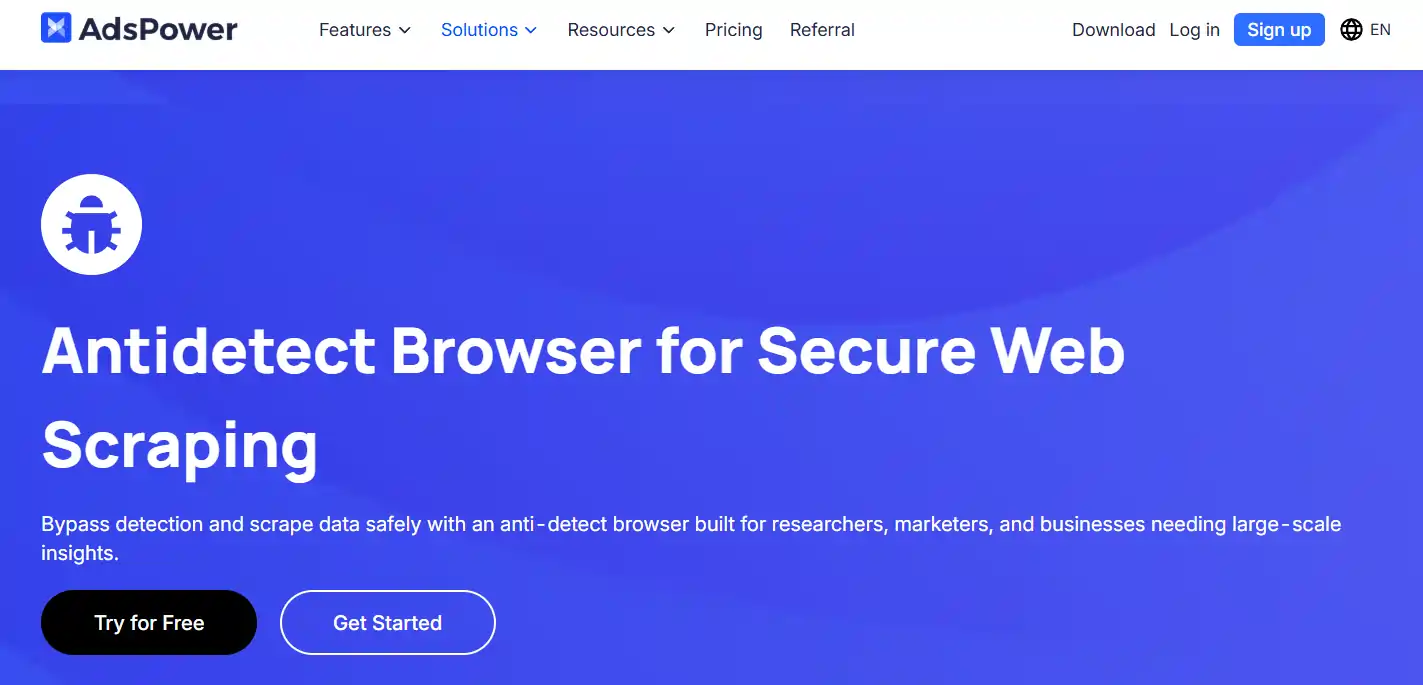 Multilogin vs AdsPower: Antidetect Browser Comparison (2026) 23 AdsPower Web scraping