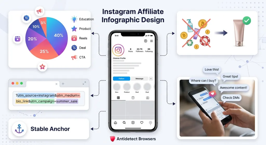 Affiliate page with educational content and product comparisons