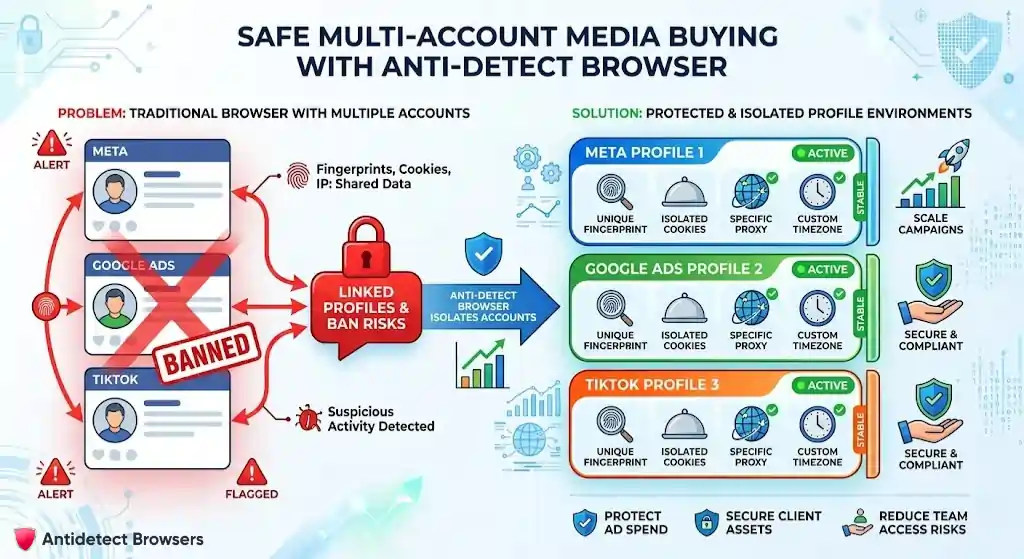 Anti-Detect Browser for Media Buying