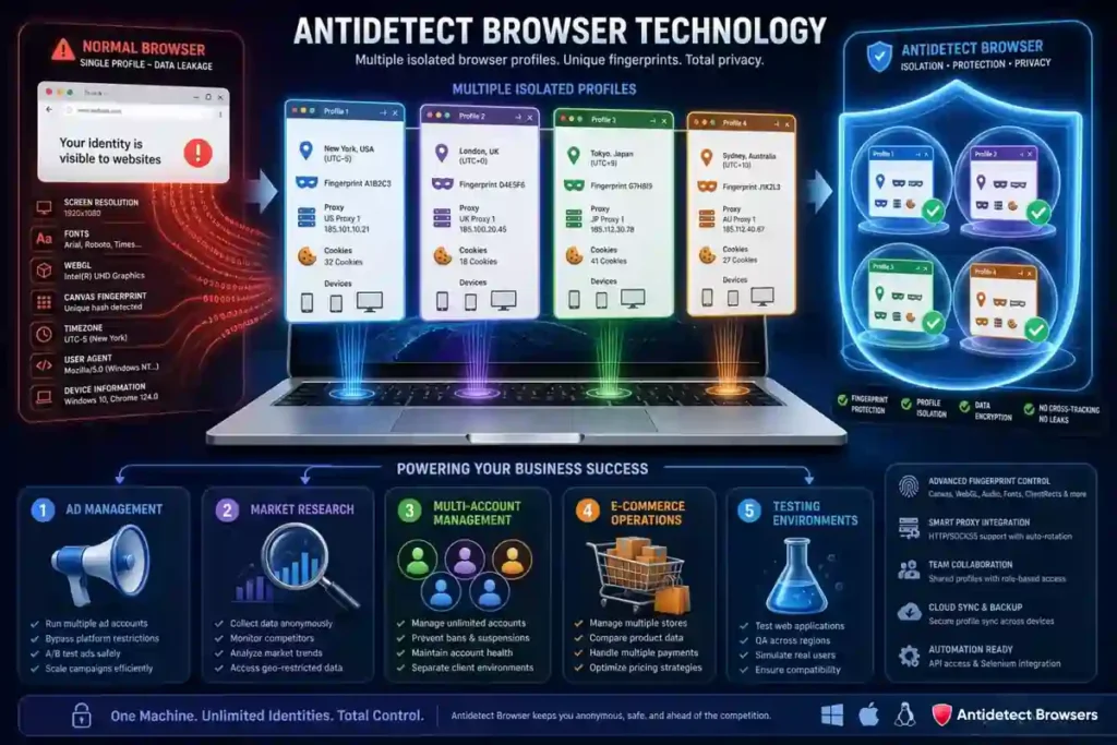 Antidetect Browser Market Report 2026: Trends and Forecast 2 Antidetect browser profile isolation setup