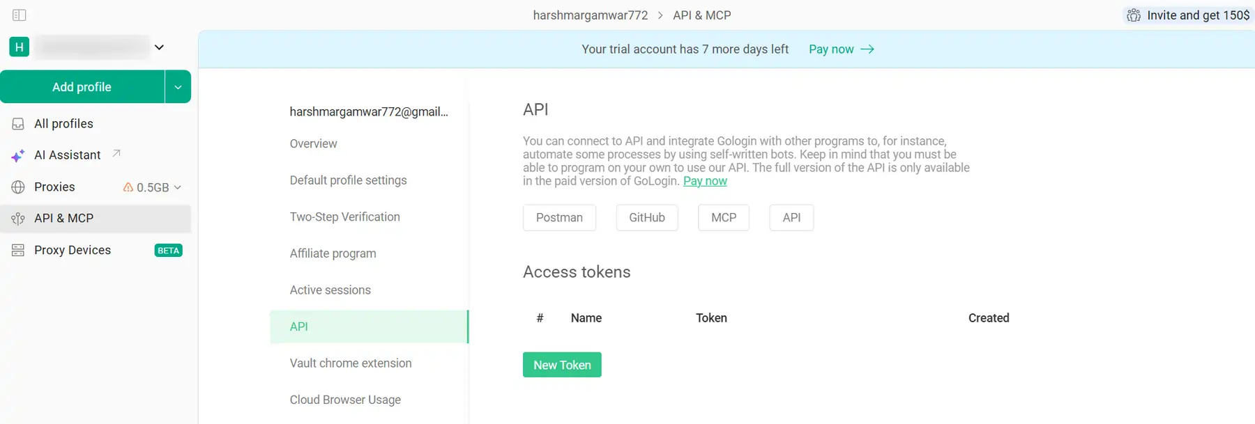 GoLogin Automation Features