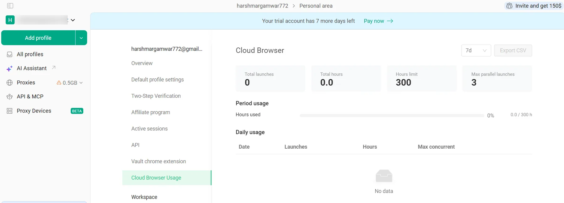 GoLogin Cloud Browser Access