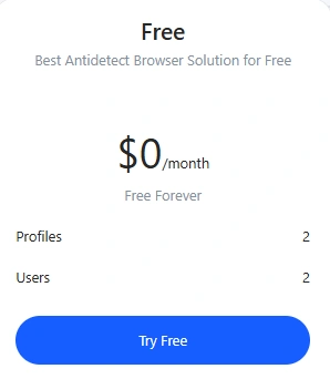 MoreLogin Pricing Explained: Plans, Cloud Phone & Add-Ons 4 MoreLogin Free Plan