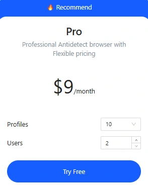 MoreLogin Pricing Explained: Plans, Cloud Phone & Add-Ons 5 MoreLogin Pro Plan
