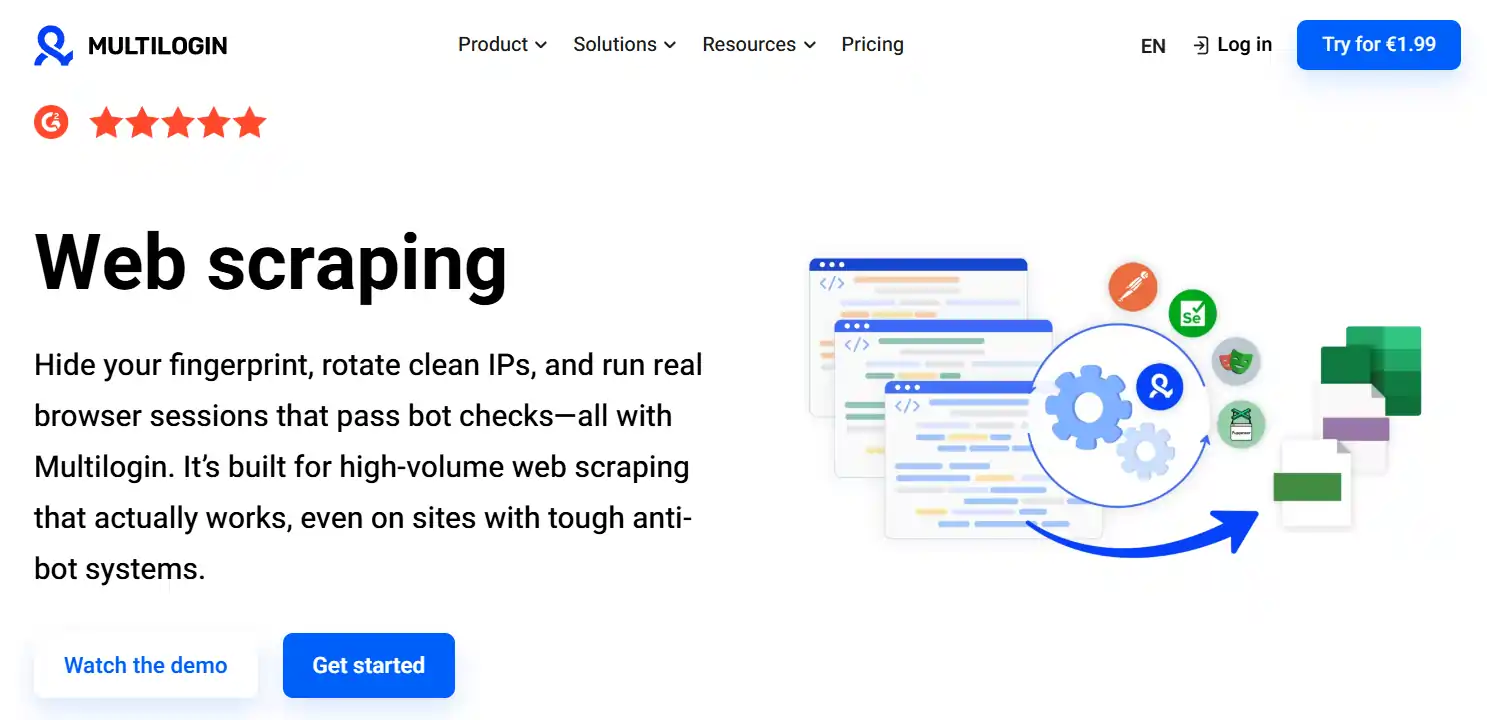 Multilogin vs AdsPower: Antidetect Browser Comparison (2026) 22 MultiLogin Web scraping