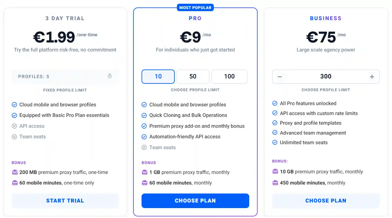 Multilogin vs AdsPower: Antidetect Browser Comparison (2026) 17 Multilogin Pricing Plans