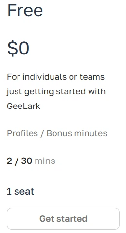 GeeLark Pricing 2026: Monthly Cost and Cloud Phone Fees 4 GeeLark Free Plan