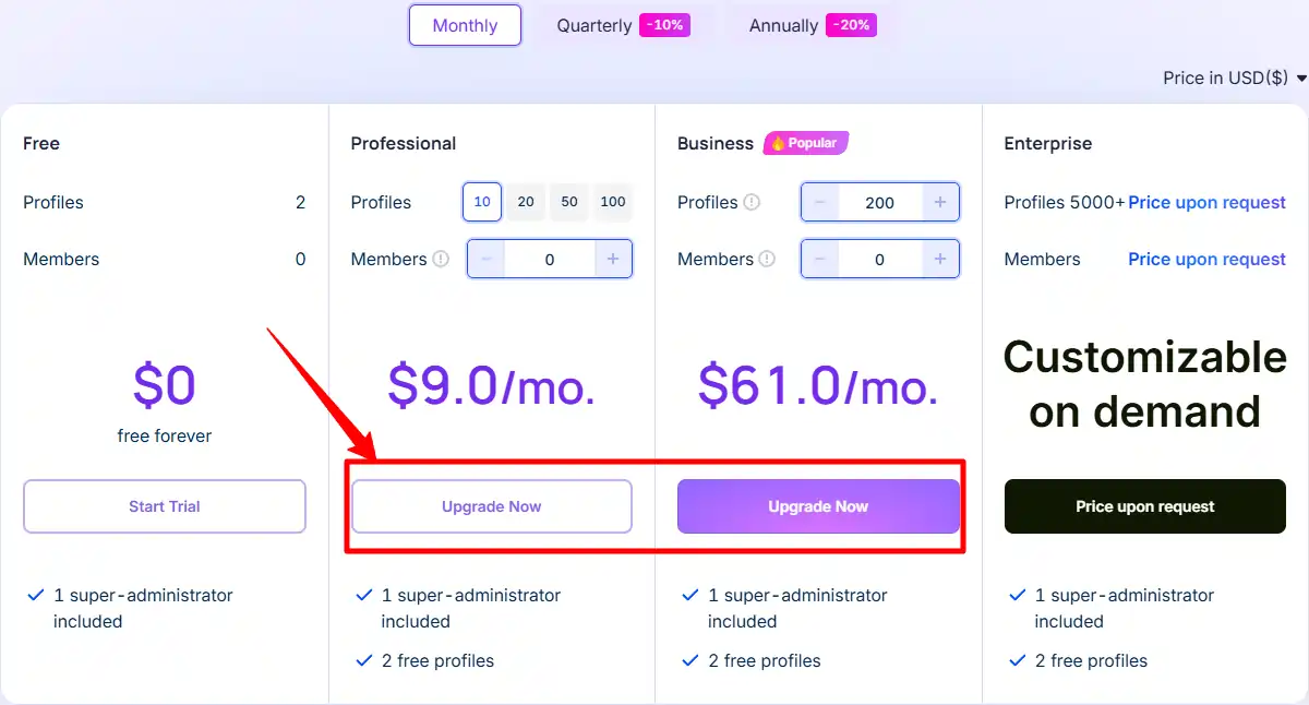 AdsPower Coupon: Working Antidetect Browser Deals (2026) 8 Select AdsPower Pro or Business Plan