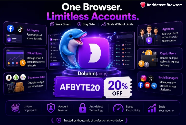 Dolphin Anty Coupon 2026: Up to 20% Off + Free Profiles 18 Who Should Use This Discount