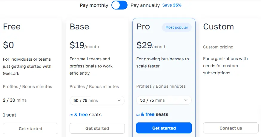 GeeLark Coupon: Save 20% on Cloud Phone Subscriptions (2026) 10 GeeLark Pricing Plans