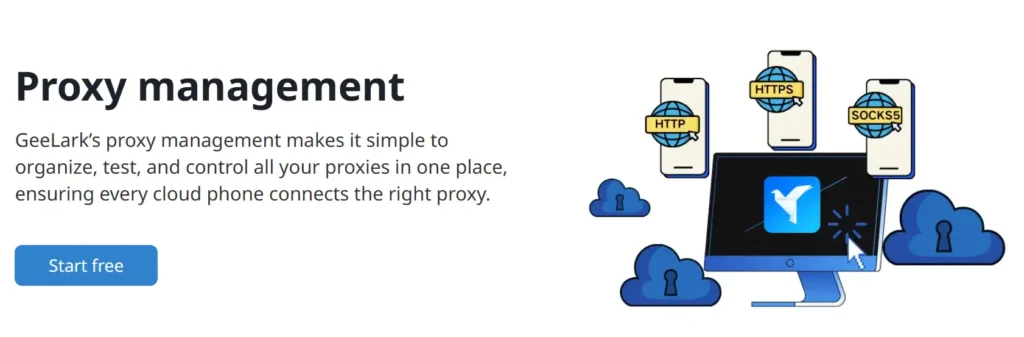 GeeLark Proxy Management