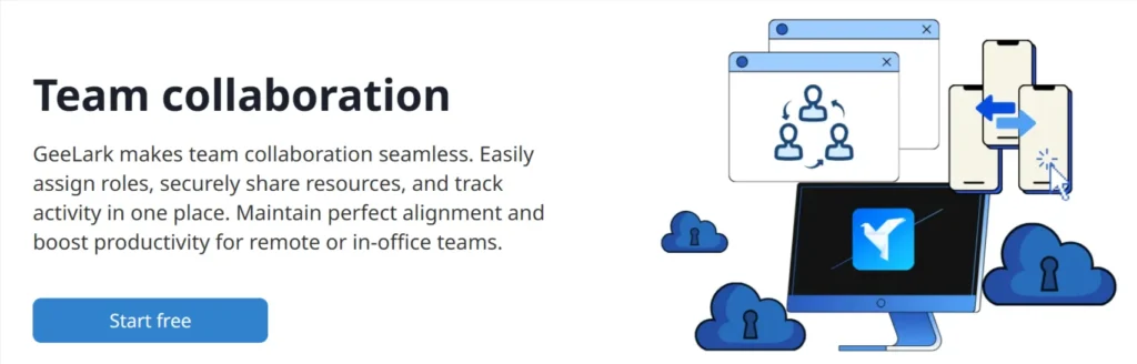 GeeLark Team Collaboration Feature