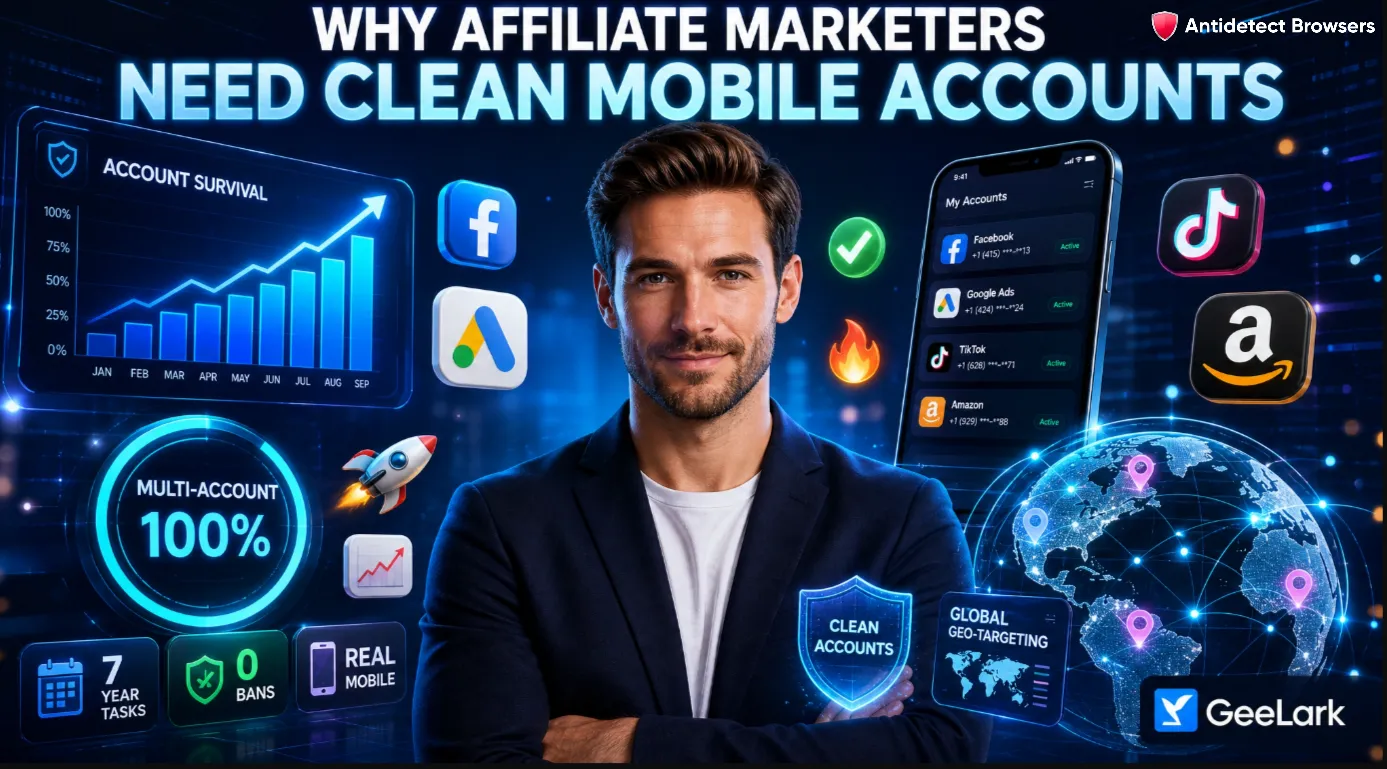 Need of Clean Mobile Accounts For Affiliate Marketers