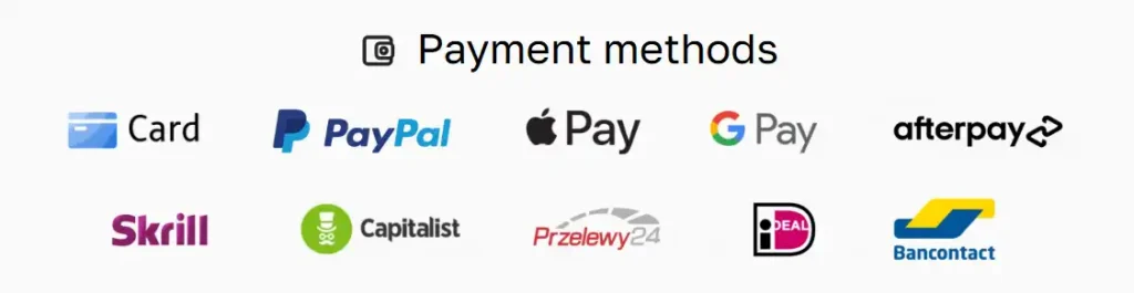 Payment Methods Accepted By GeeLark