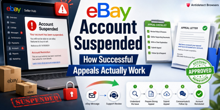 eBay Account Suspended