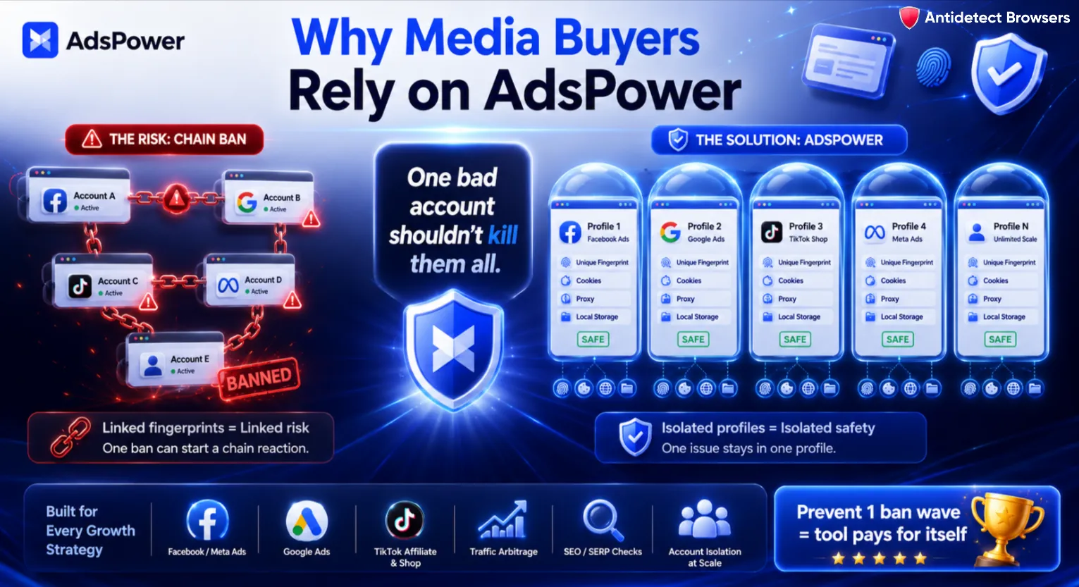 AdsPower Review 2026: We Ran 200+ Profiles for 2 Months 7 Benefits of AdsPower for Affiliate Marketers and Media Buyers