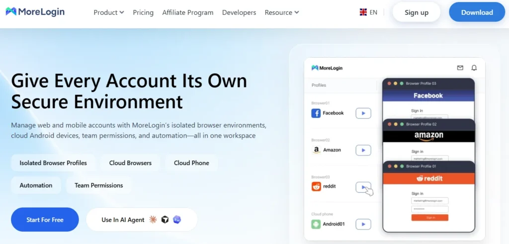 8 Best Antidetect Browsers for Facebook Ads Tested in 2026 12 MoreLogin